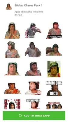 Chavo Del Ocho WASticker 2023 android App screenshot 2